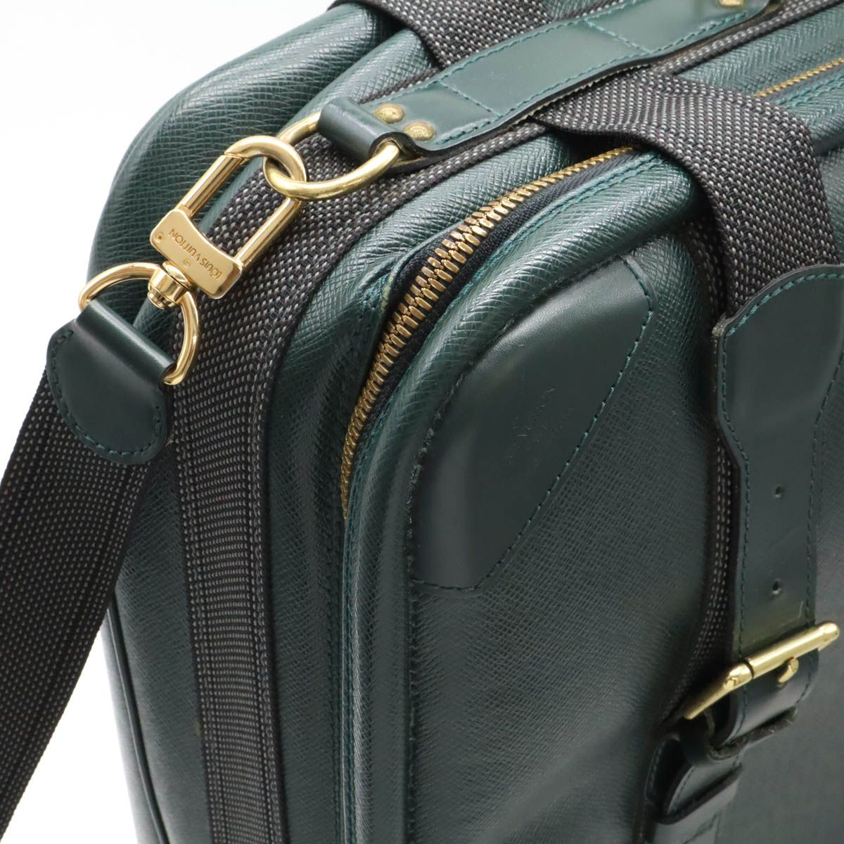 【LOUIS VUITTON】トラベルバッグ　サテライト53 タイガ　グリーン LOUIS VUITTON ルイ ヴィトン タイガ サテライト53 スーツケース