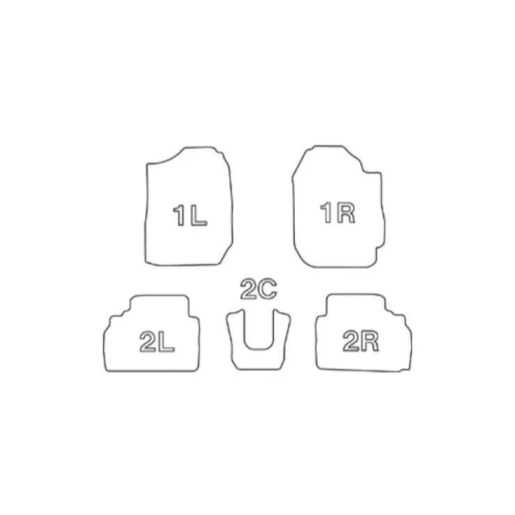 メーカー直送 ジムニー JB64W MT車 ジムニーシエラ JB74W MT車 CLAZZIO クラッツィオ 3Dタイプ フロアマット NEWラバータイプ New立体マット 1台分セット ES-6016 BRIGHTFACE_UK