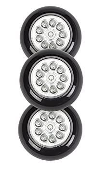 9LED ANY LGHT XB 3PK BLK