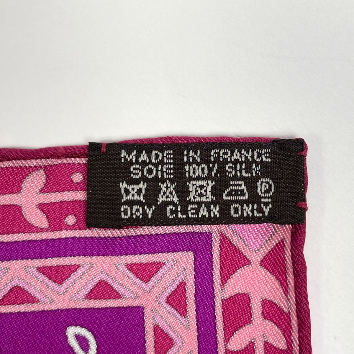 エルメス HERMES カレ90 Cavaliers du Caucase コーカサスの騎士 スカーフ シルク パープル マルチ レディース