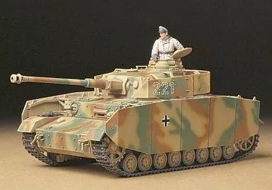 [Used] Plastic Model 1/35 German Panzer IV H Type (Early Model) “Military Miniature Series No. 209” Display Model [35209]