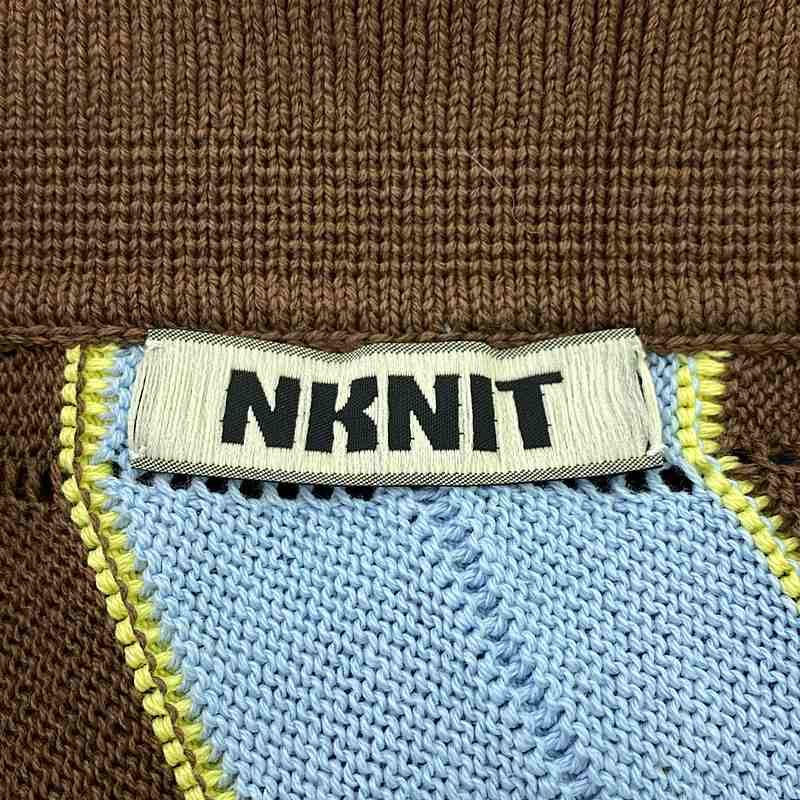 福袋 バースデイ NKNIT / ンニット | 2023SS | wave pattern knit shirt ウェーブ シャツ+ブラウス(半袖+袖なし)
