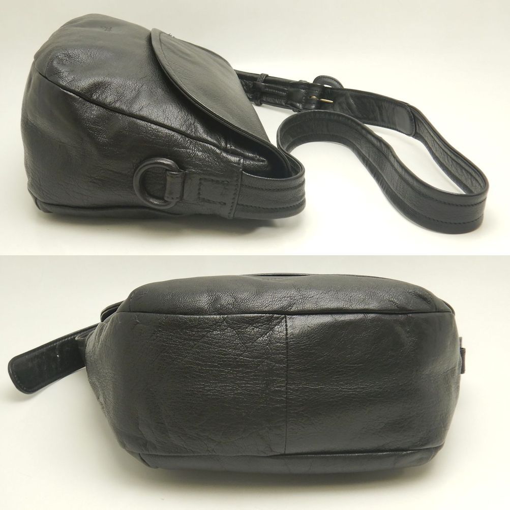 genten ゲンテン フラップショルダーバッグ ゴートベーシック 44110  