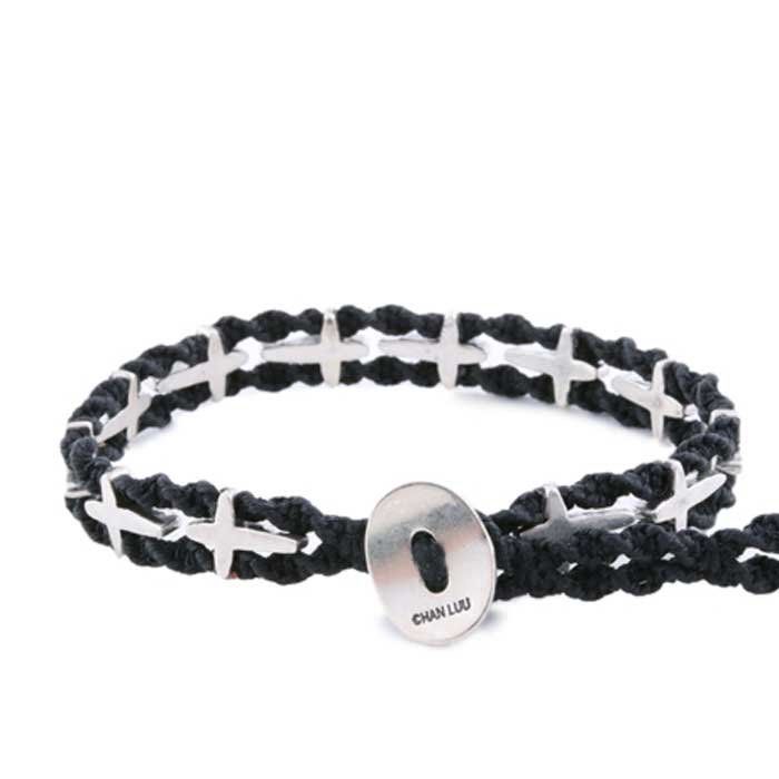 CHAN LUU チャンルー クロスモチーフ 1連ラップブレスレット