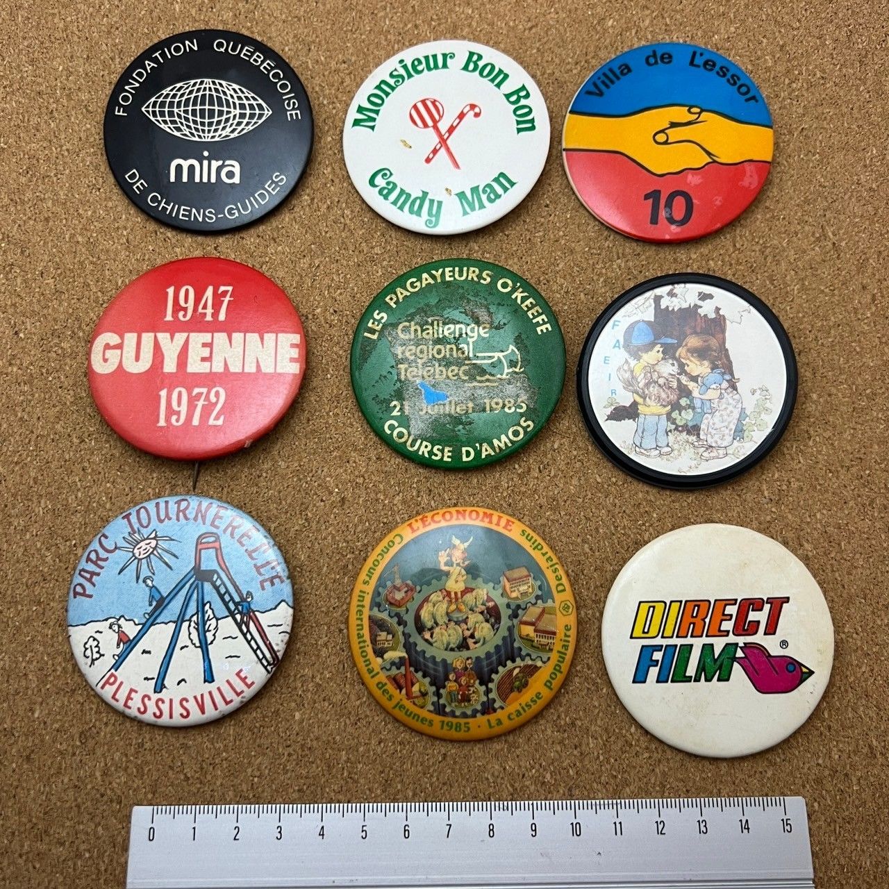 JUNK VINTAGE 缶バッジ／100個／US VINTAGE US VINTAGE ／ JUNK缶バッジ100個