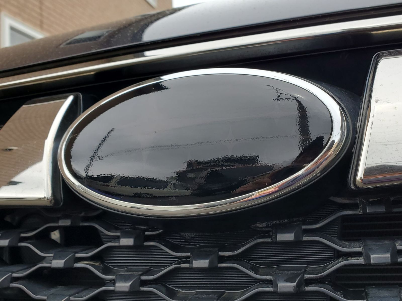 Tint+再利用Ok エンブレム スモークフィルム(ブラックスモーク)レガシイB4 BM9/BMG/BMM 後期 D/E/F型 BMレガシー レガシィ