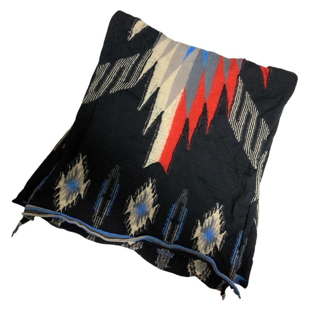 【未使用】KAPITALオルテガストール KAPITAL キャピタル COMPRESSED WOOL SCARF ORTEGA BLANKET