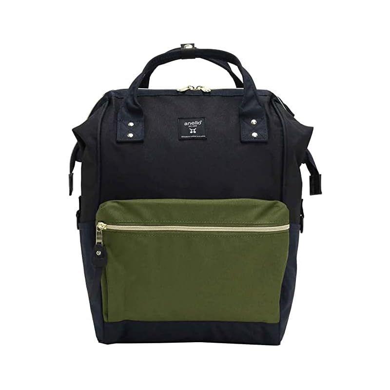 アネロ] 口金 リュック (R)/A4 口金/撥水/多収納/PC収納 CROSS BOTTLE