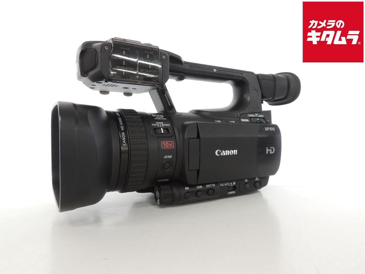 並品 キヤノン 業務用デジタルビデオカメラ XF100