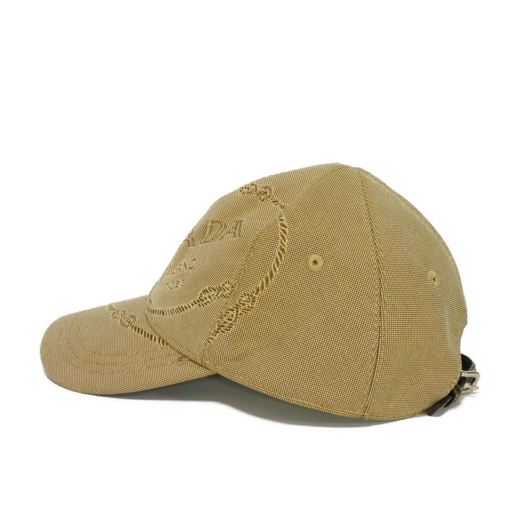 PRADA プラダ ベースボール キャップ M 58㎝ ファブリック