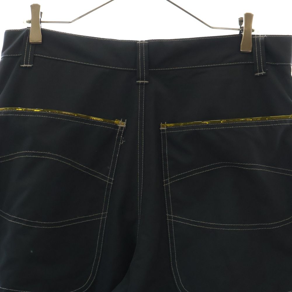 MACGEAR (マックギア) RAVE PANTS PVC切替 ワイドカーゴパンツ グレー