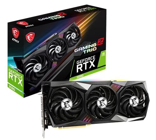 MSI GeForce RTX 3080 Gaming Z Trio 10G LHR ゲーミンググラフィックスカード -