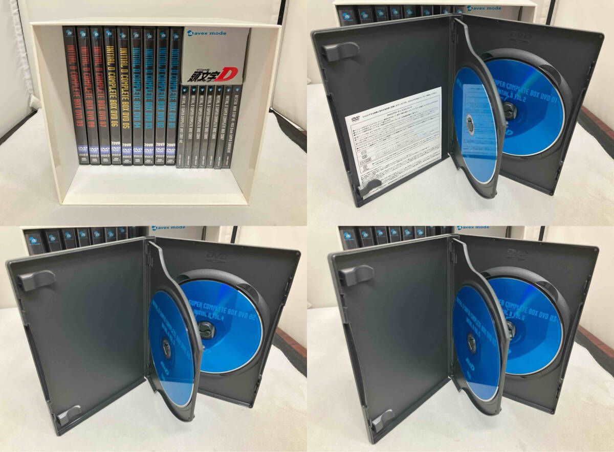 DVD 頭文字D SUPER COMPLETE BOX(初回限定生産版)(14DVD+8CD