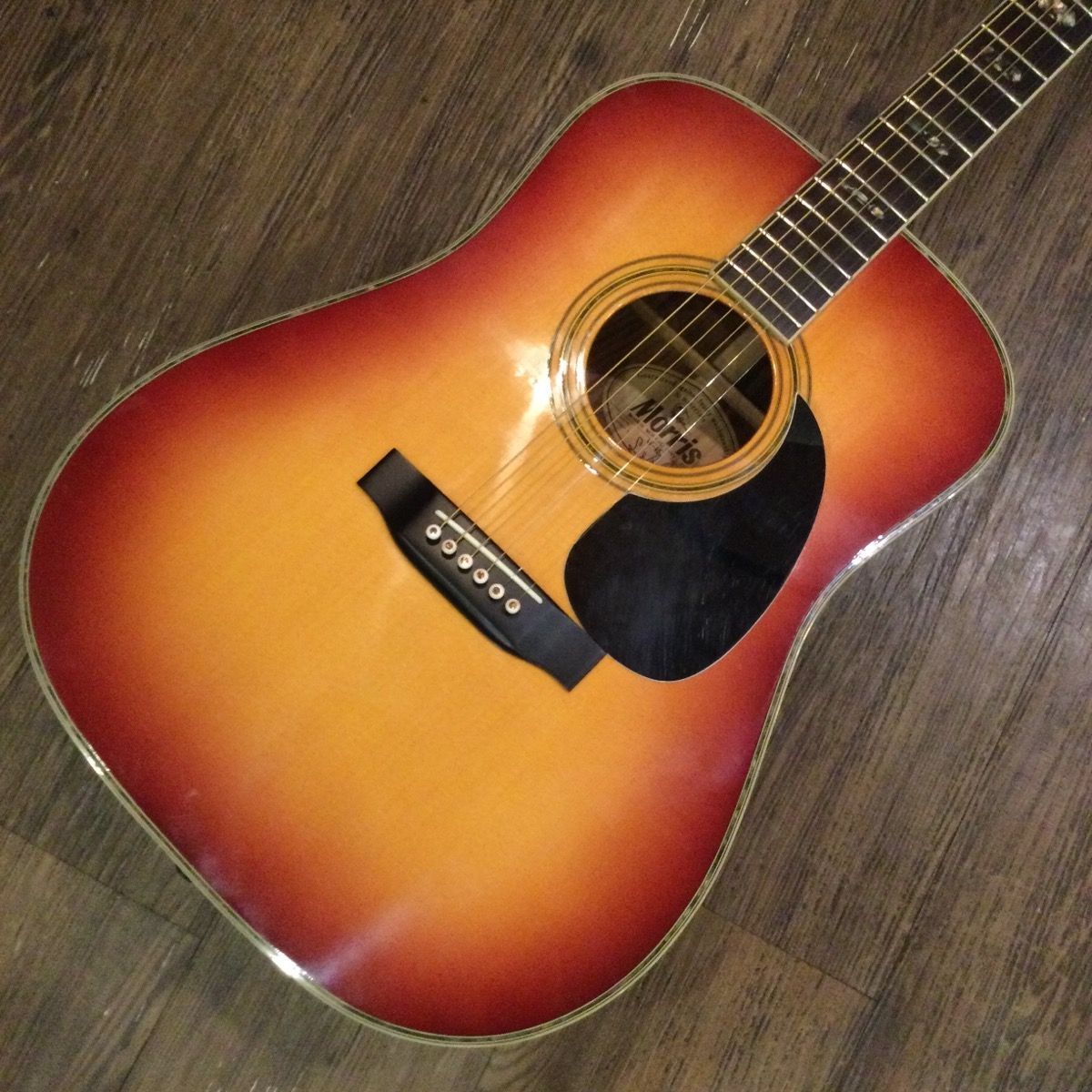 Morris W-40 Acoustic Guitar Made in Japan アコースティックギター モーリス - メルカリ