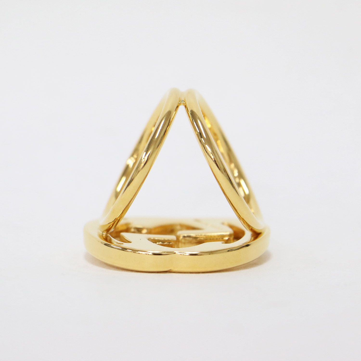 GUCCI ゴールド GGロゴスカーフリング GUCCI グッチ スカーフリング ゴールド / GG ロゴ スカーフ