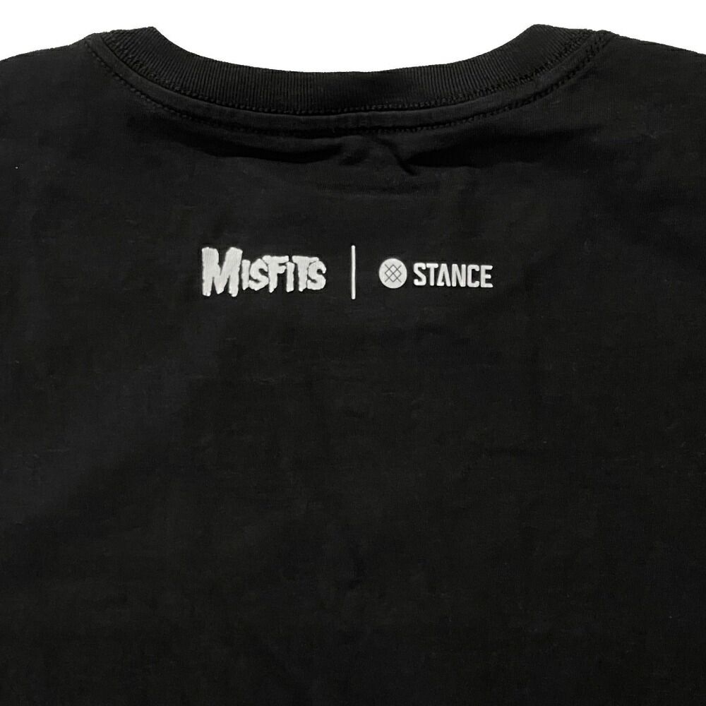 STANCE x MISFITS コラボ Tシャツ ブラック 半袖 黒 T-SHIRT