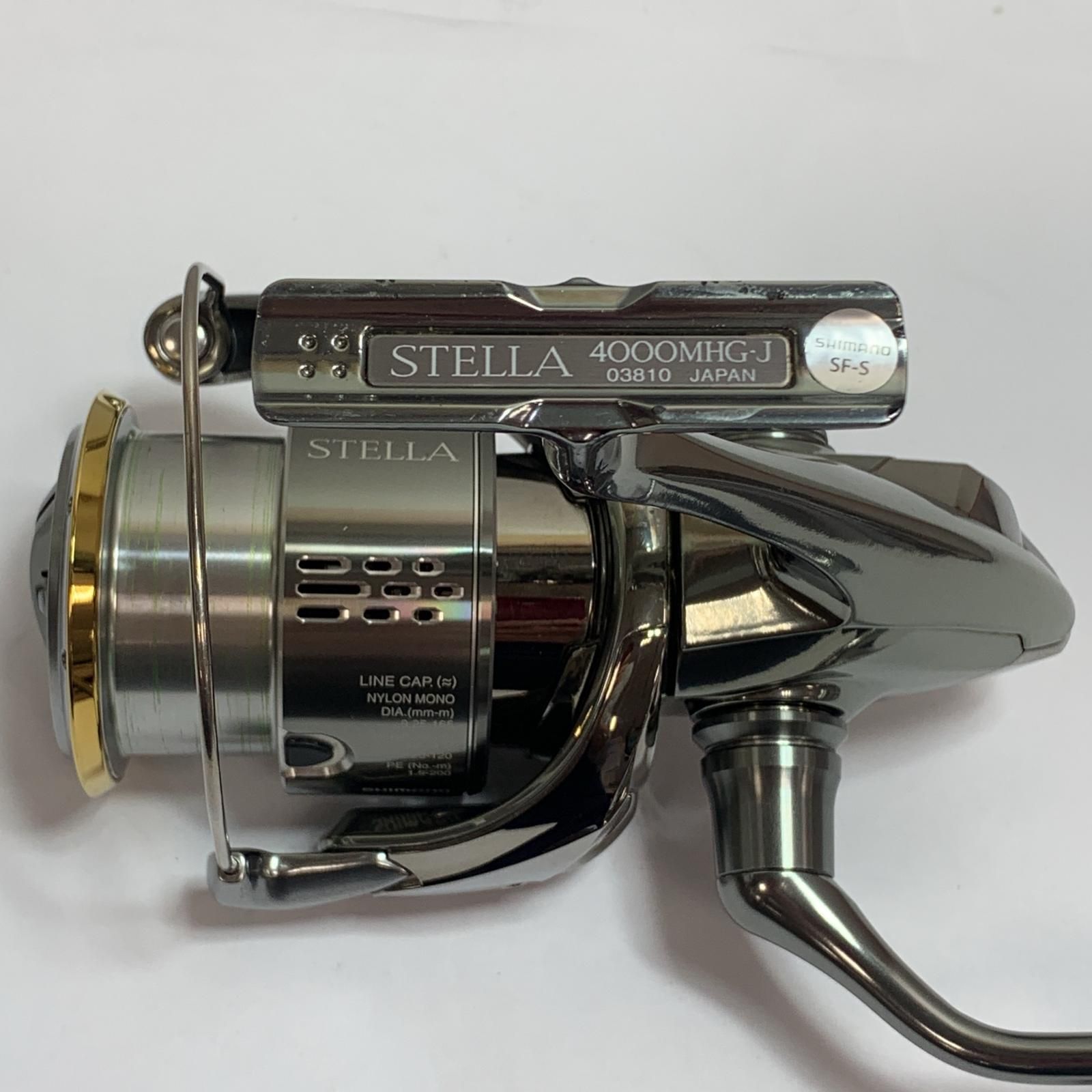 SHIMANO シマノ 18ステラ 4000MHG スピニングリ―ル キズ有 03810