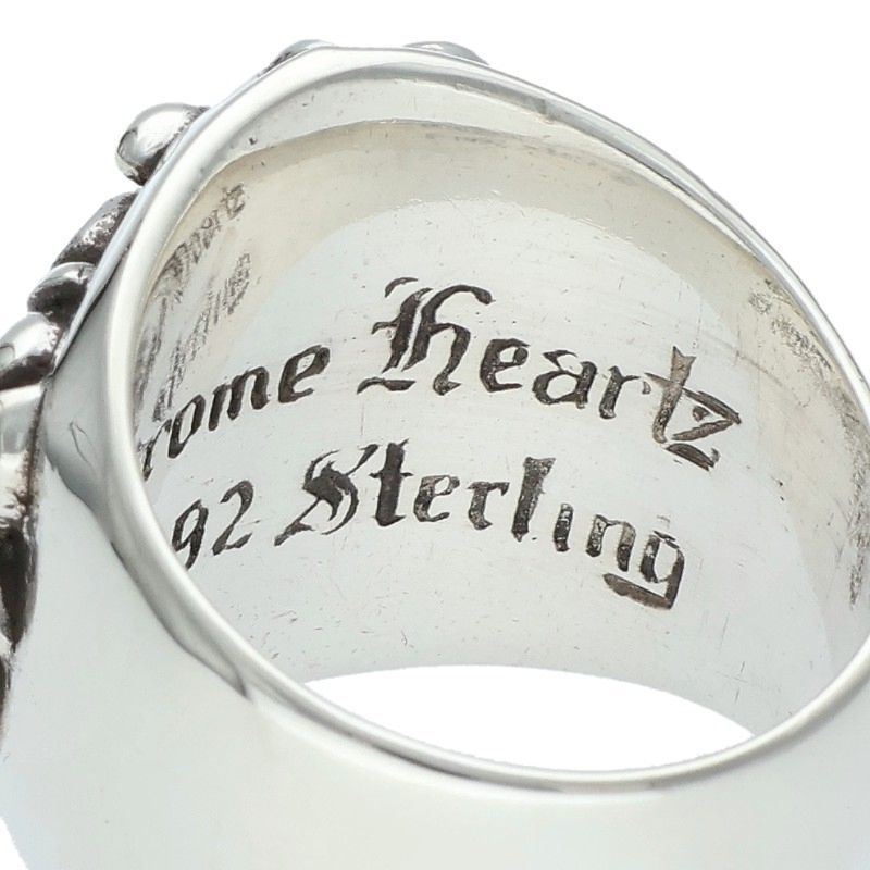 クロムハーツ KEEPER/キーパー シルバーリング メンズ 16号 クロム