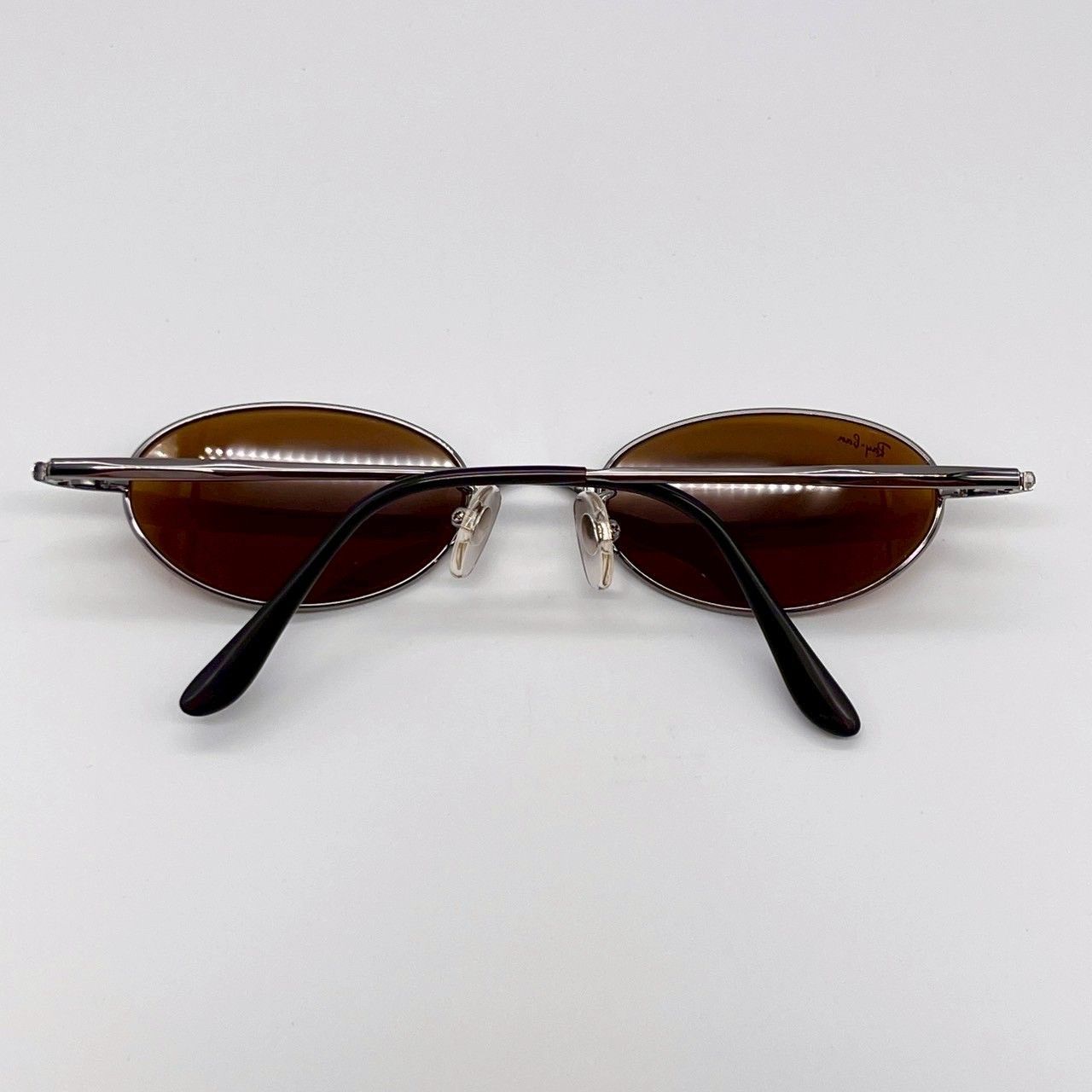 レイバン サングラス アイウェア メタル ブラウン シルバー 美品 70919 レイバン サングラス アイウェア メタル ブラウン シルバー 美品