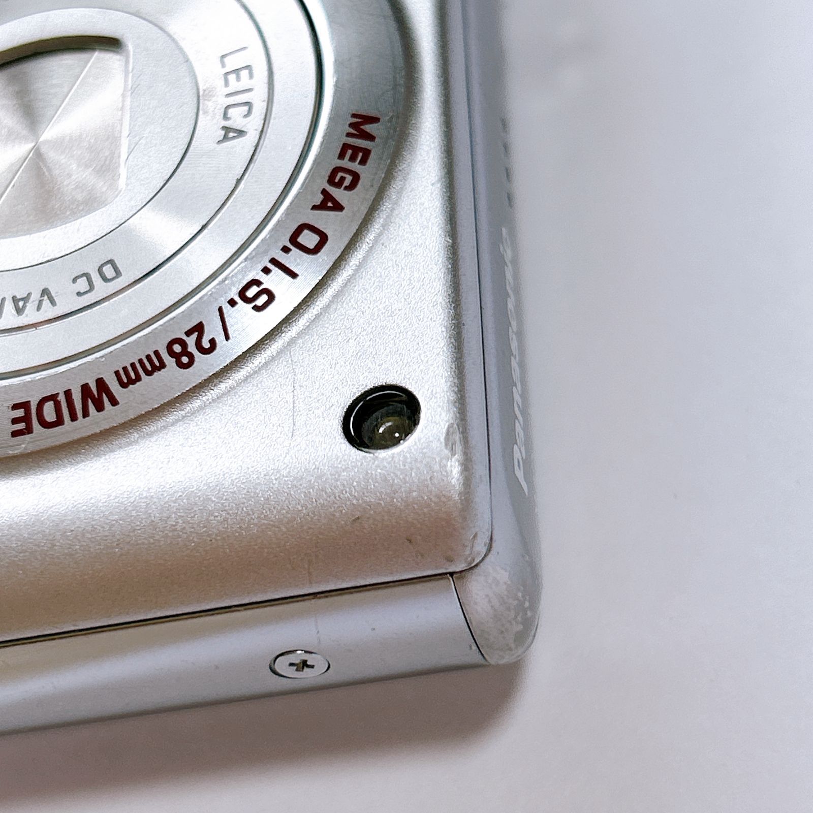 パナソニック LUMIX DMC FX30 デジカメ シルバー デジタルカメラ 動作