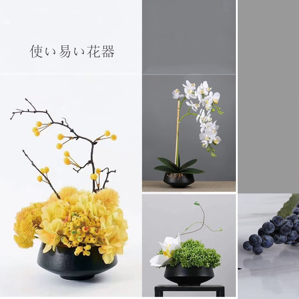 数量限定】陶器花入れ いけばな道具 生け花用花器 KuFuccj 華道用花器