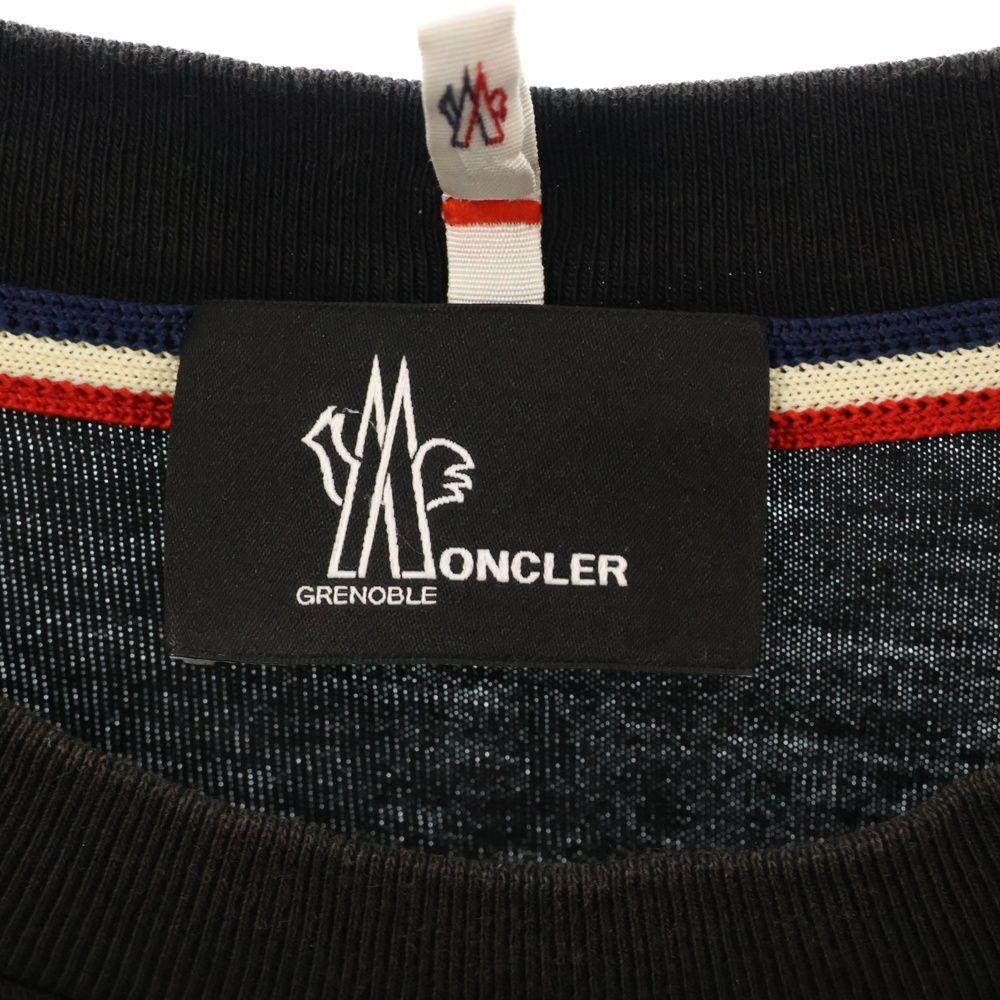 MONCLER (モンクレール) 21AW SS T-SHIRT ラバーロゴ クルーネック  