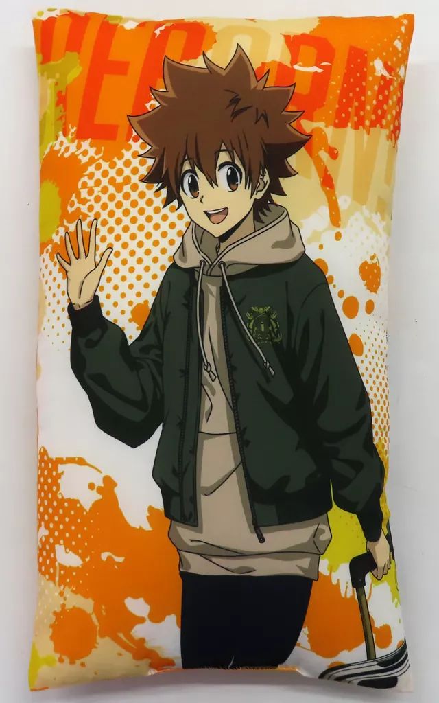 中古】クッション・本体 沢田綱吉＆リボーン クッション 「家庭教師