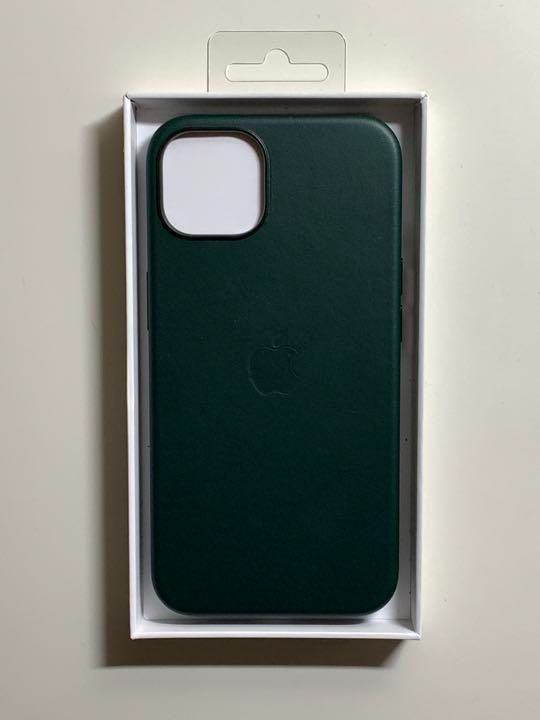 新品】純正 iPhone 13 レザーケース・セコイアグリーン - メルカリ