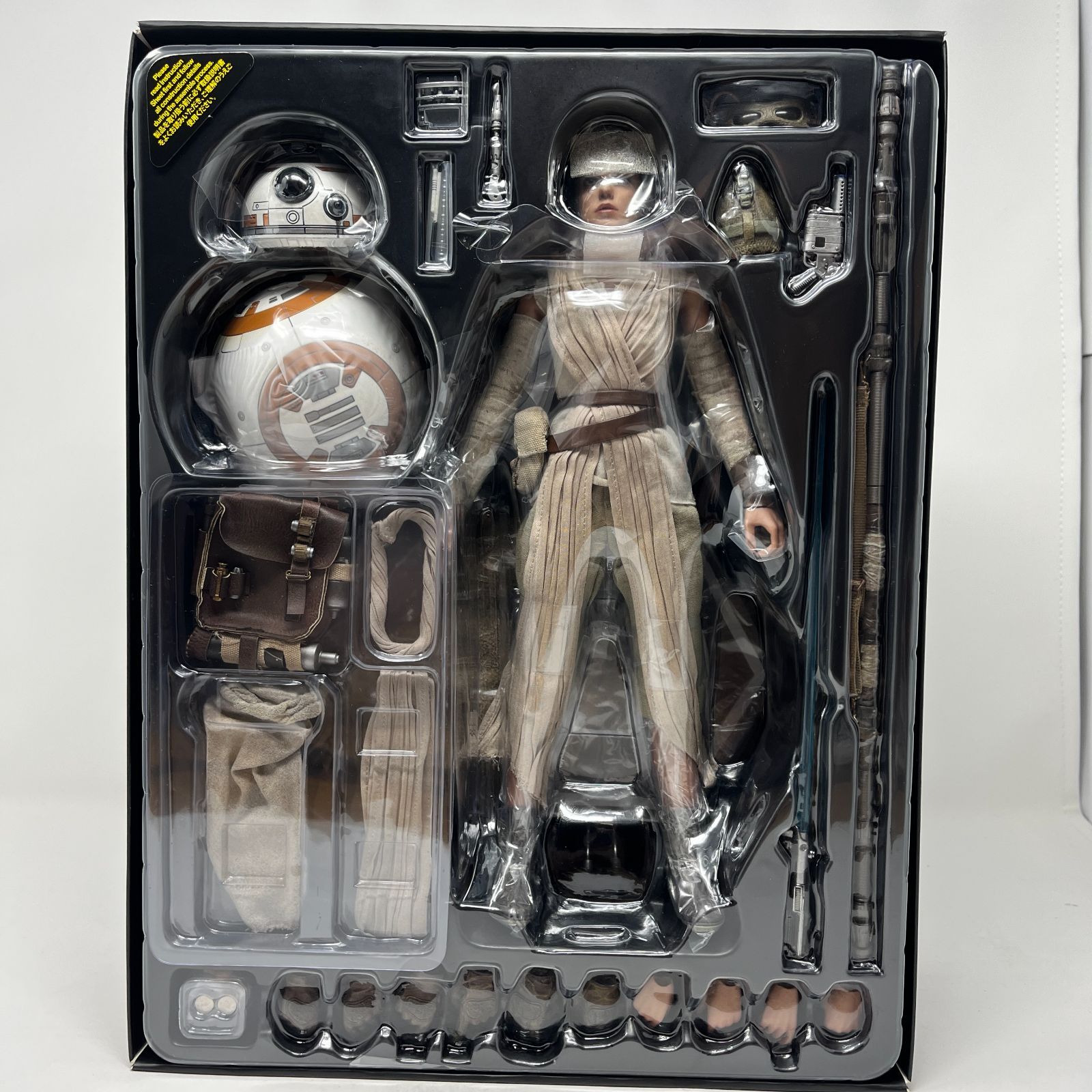 新品未開封】『スター・ウォーズ／フォースの覚醒』1／6ス ケールフィギュア レイ&BB-8［ホットトイズ公式グッズ付き］【ムービー・マスターピース】  - メルカリ