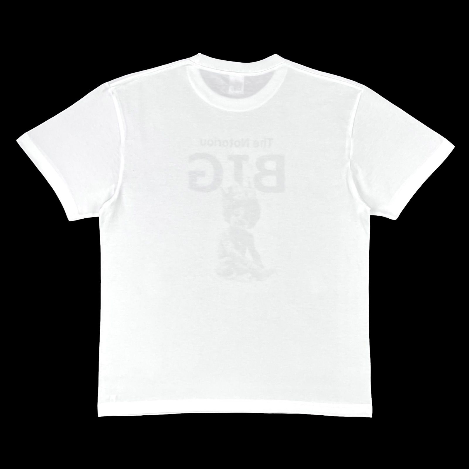 ノトーリアスB.I.G. 短丈カットオフリメイク　ヒップホップT 希少USA 古着 NOTORIOUS BIG ノートリアスビービッグ ラップTシャツ