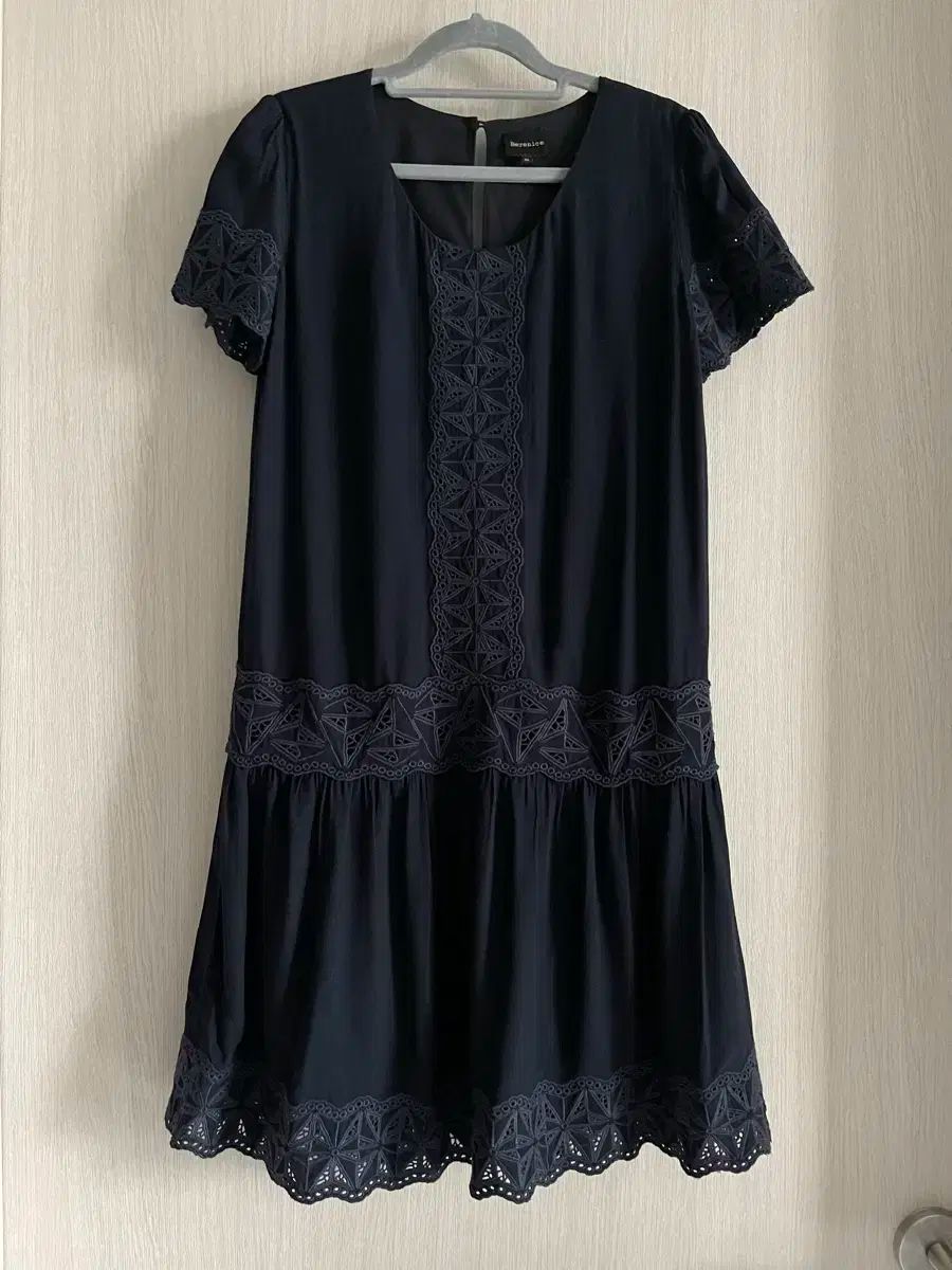 Berenice BERENICE レース ワンピース ネイビー 36