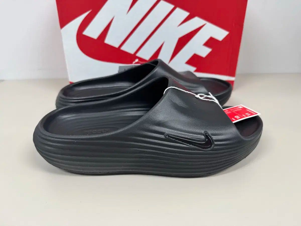 280 290 ナイキ リアクトX リジュビネイト スライド ブラック 黒