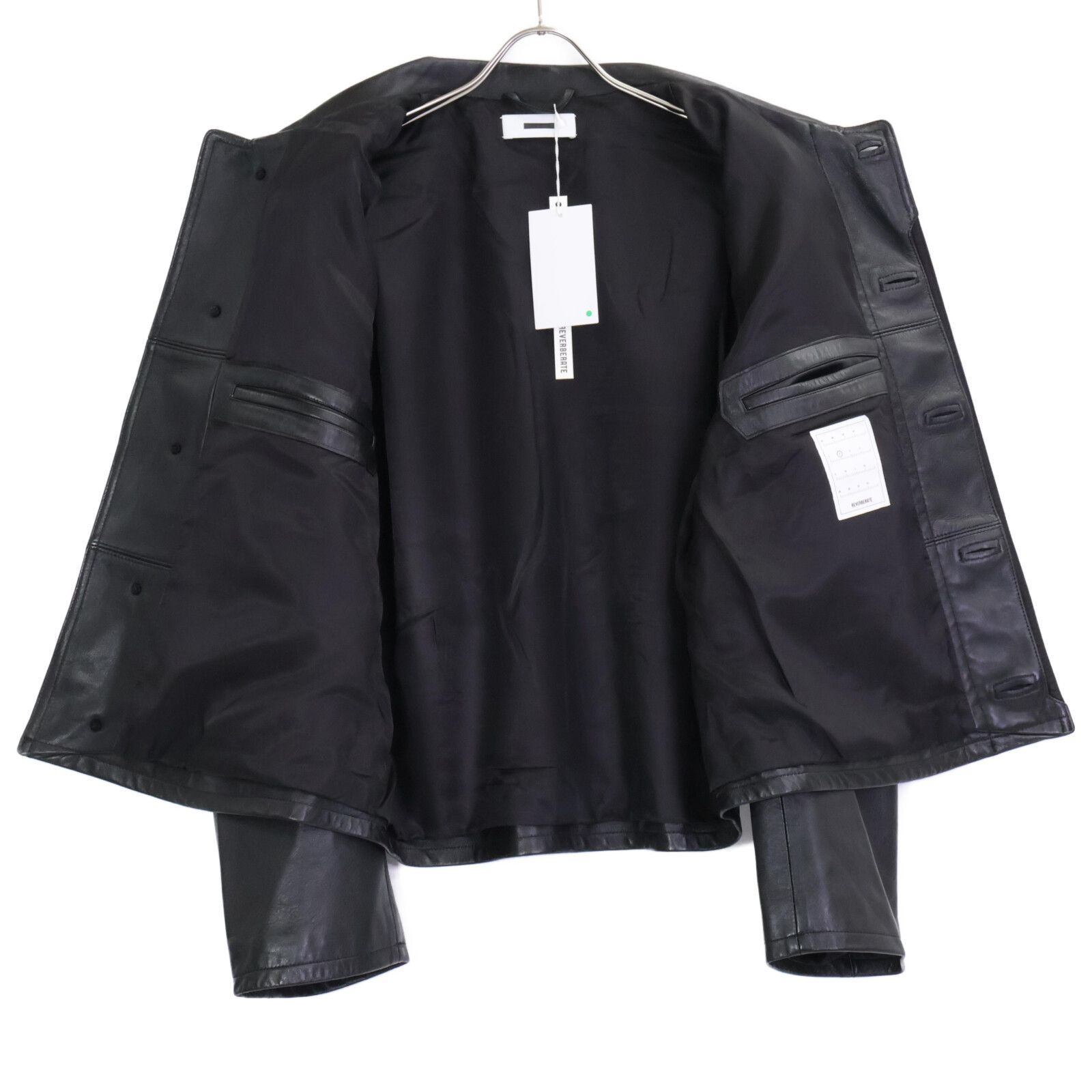 ジャケット・アウター 24AW REVERBERATE ST LEATHER JACKET 24AW REVERBERATE ST LEATHER JACKETの通販 by 嵐山町's shop｜ラクマ