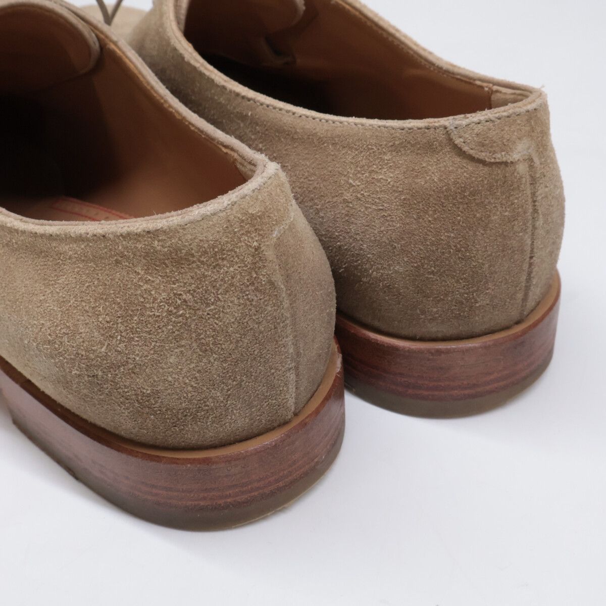 スエード プレーントゥ