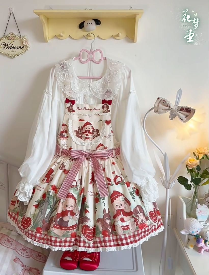 25年新作 新品未使用 赤ずきんウサギちゃんが可愛いリボン付き