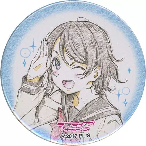 中古】バッジ・ピンズ 渡辺曜(原画) 「ラブライブ!サンシャイン