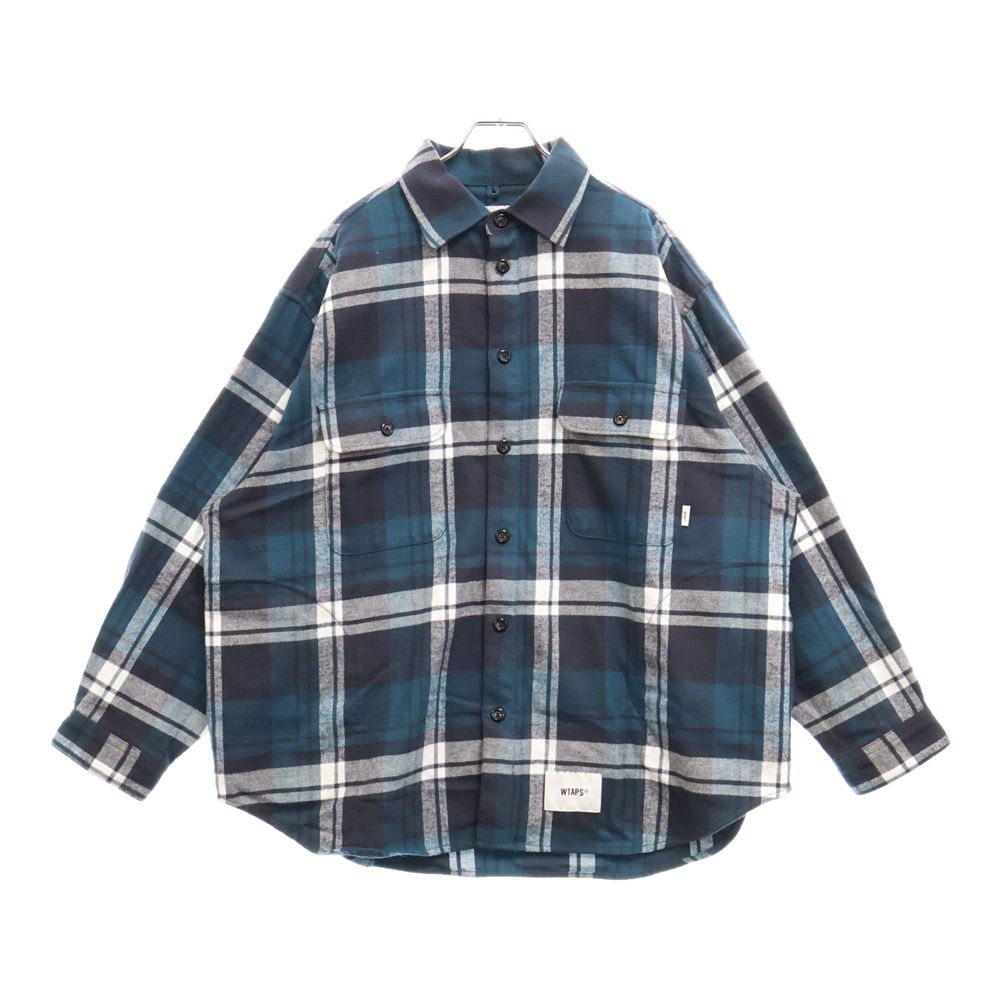 WTAPS (ダブルタップス) 24SS WCPO 01 / LS / COTTON FLANNEL TEXTILE 