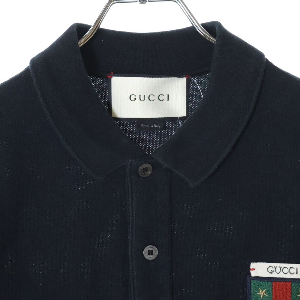 GUCCI グッチ　ポロシャツ　刺繍　現行タグ 1529438748.jpg?1649205015
