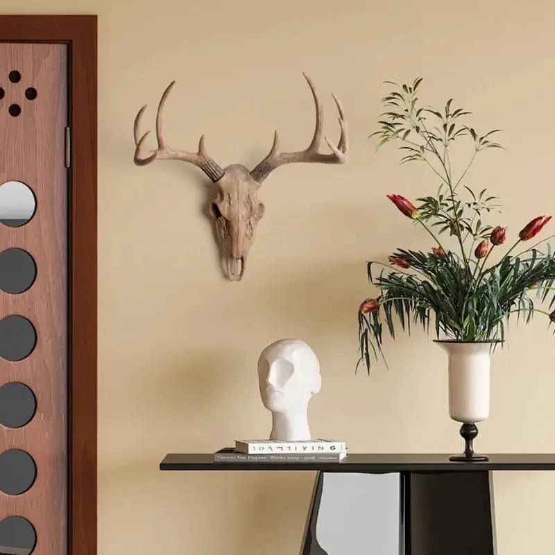 牛ハンティングトロフィーフレーム付き 牛ハンティングトロフィー