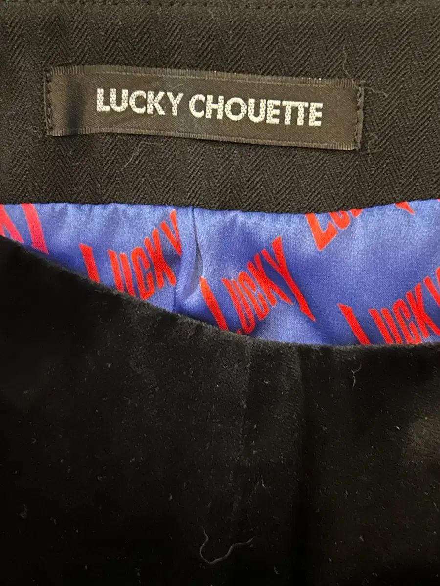  LUCKY ラッキーシュエトゥ ブラック ミニスカート 36 55 その他 ミニスカート