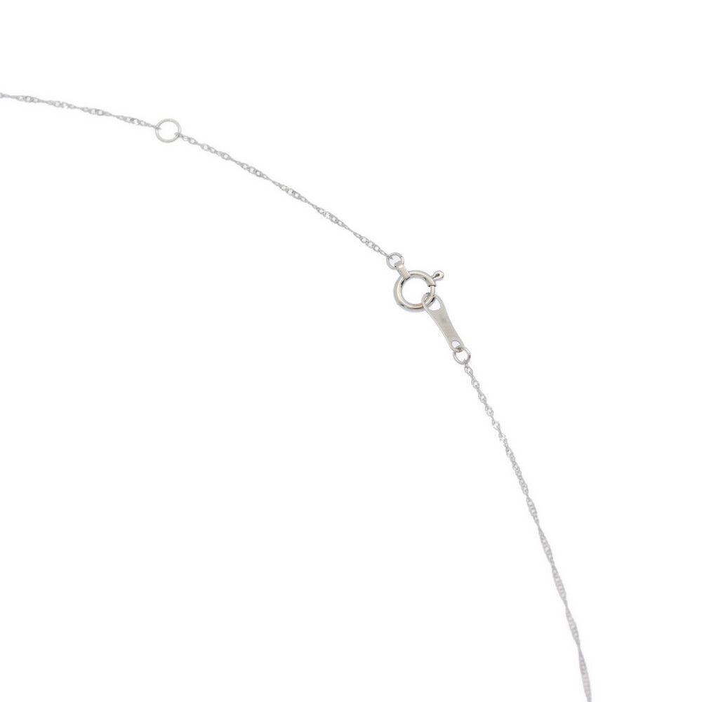K18wg 天然パライバトルマリン 0.06ct 天然ダイヤモンド 0.45ct K18wg 天然パライバトルマリン 0.06ct 天然ダイヤモンド 0.45ct