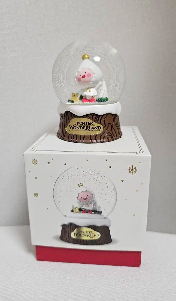 KAKAO FRIENDS(カカオフレンズ) ワンダーランド Apeach(アピーち) スノードーム フィギュア