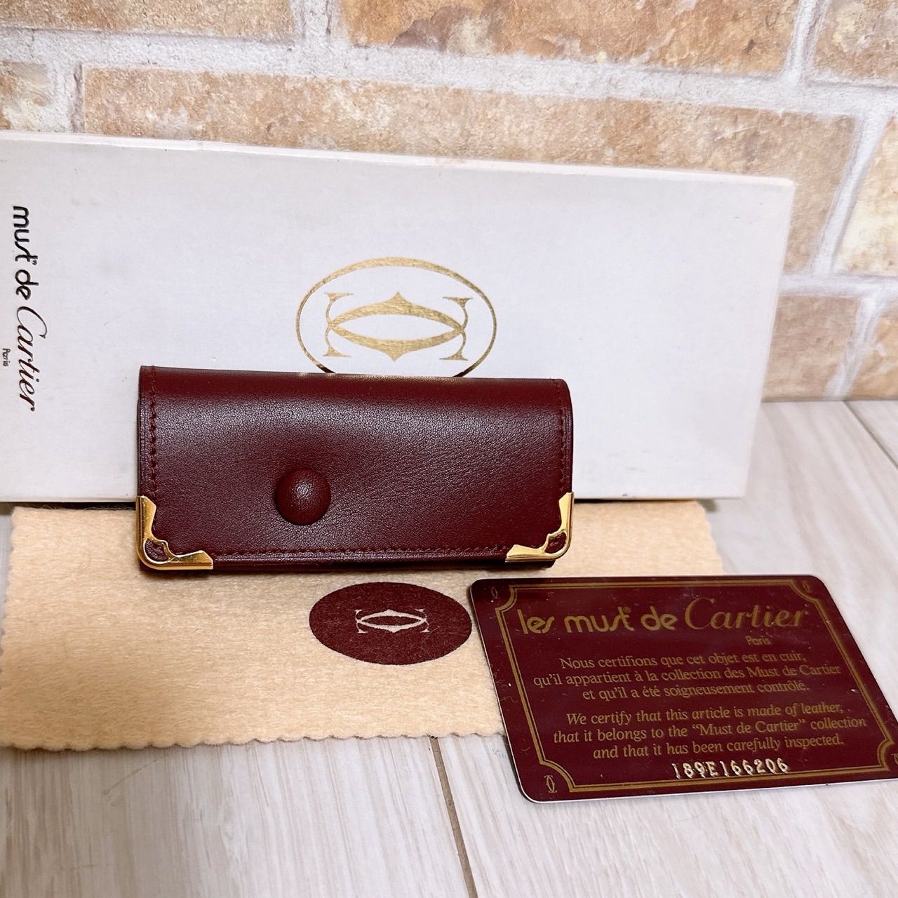 カルティエ 4連キーケース ⭐️Lily様⭐️【未使用】Cartier