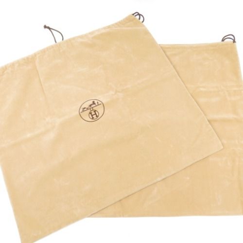 HERMES エルメス 巾着 保存袋 ダストバッグ バッグ用 5点セット まとめ売り サイズ色々 その他小物 コットン オレンジ