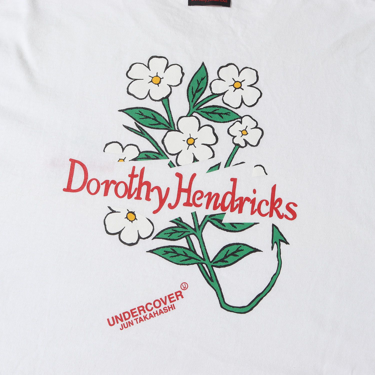 美品 UNDERCOVER アンダーカバー Tシャツ サイズ:XL 23SS Dorothy Hendricks フラワーグラフィック ロングスリーブ  Tシャツ DH LONG SLEEVE TEE FLOWER ホワイト 白 トップス カットソー【メンズ】 - メルカリ