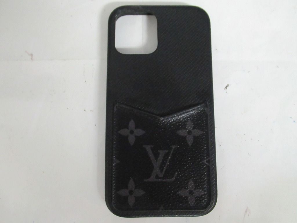 BGJ1★ルイ・ヴィトン/Louis Vuitton モノグラム スマホケース iPhone 12ProMax対応 袋・箱付き BC3271 M80331