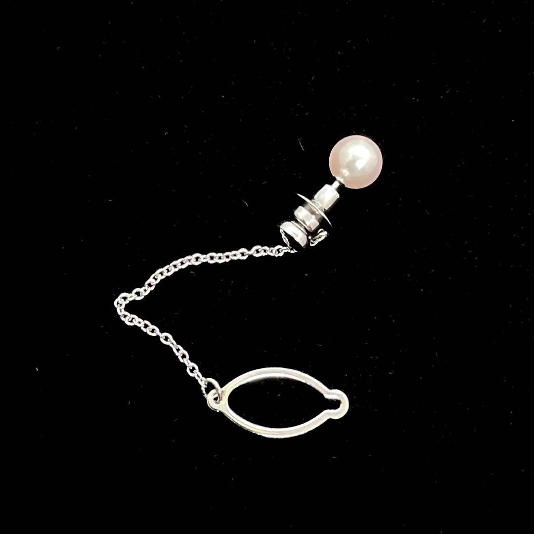 美品☆MIKIMOTO ミキモト パール ネクタイピン タイタックピン