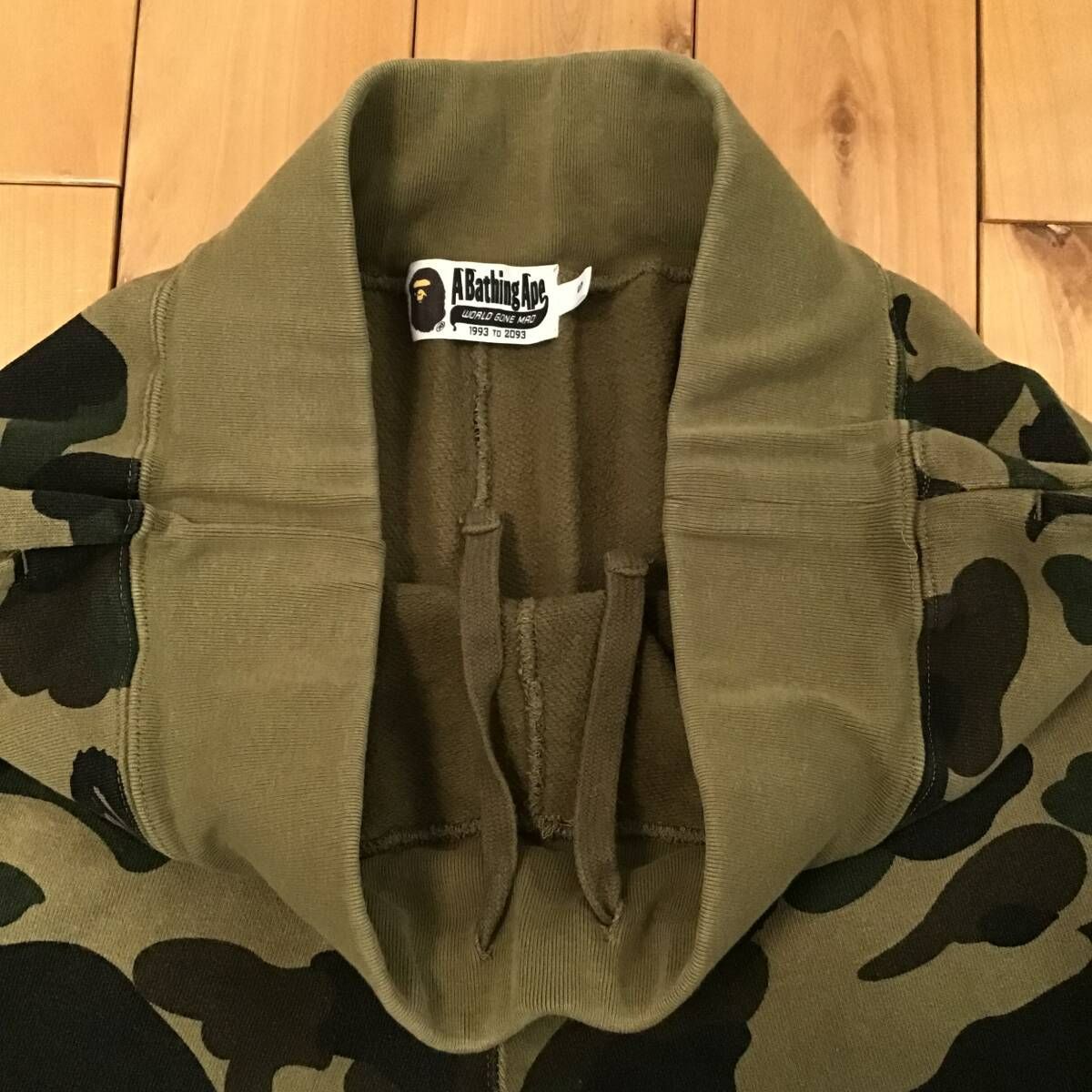 BAPE 1st camo green スウェット ハーフパンツ Sサイズ a bathing ape 