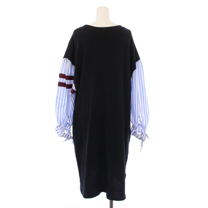 ツモリチサト TSUMORI CHISATO ワンピース ミモレ ロング 長袖 切替