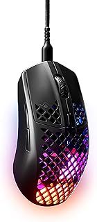 SteelSeries Aerox 3 - 超軽量ゲーミングマウス - 8 500 CPI TrueMoveコア光学センサー - 超軽量防水設計 - ユニバーサルUSB-C接続